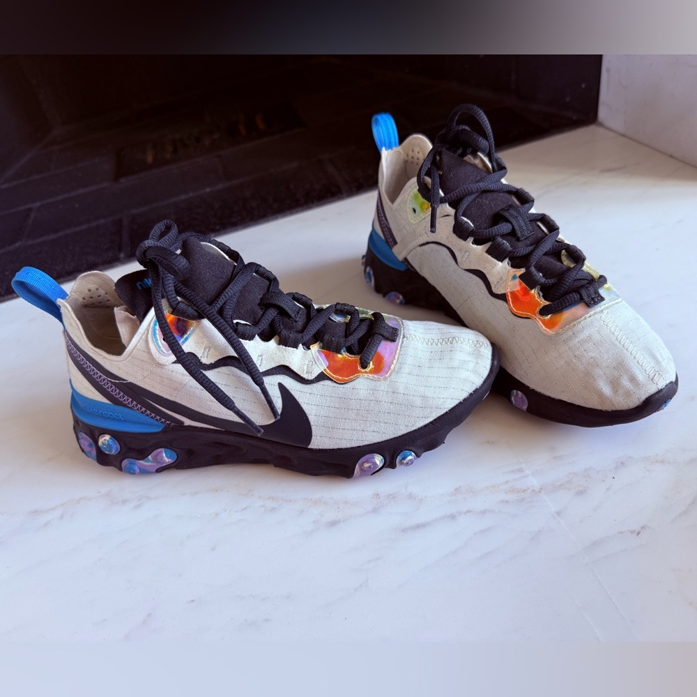 Nike Womens React Element 55 Running Athletic Sho… - image 3
